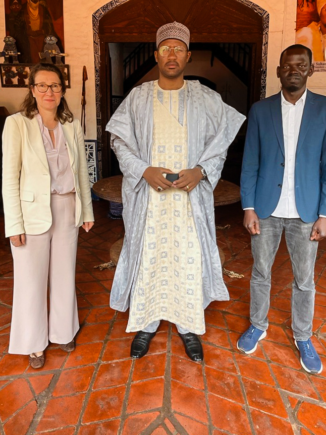 Sultan Bamoun au Palais Royal